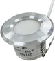 Mini spot encastrable LED 1,5w 2700k 37mm 60° rond fixe acier sablé - led4632