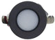 Mini spot encastrable LED 1,5w 2700k 37mm 60° rond fixe noir - led4631