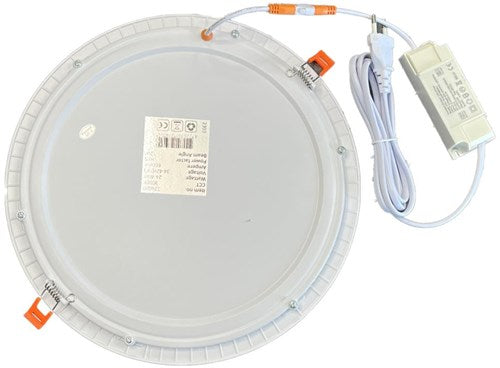 Downlight à panneau LED 24w 4000k incl. driver blanc - led2653