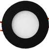 Downlight à panneau LED 3w 4000k incl. driver noir - led2602