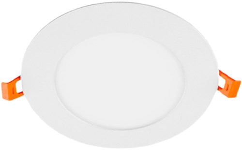 Downlight à panneau LED 6w 3000k incl. driver blanc - led2611