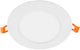 Downlight à panneau LED 6w 3000k incl. driver blanc - led2611
