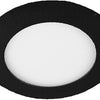 Downlight à panneau LED 9w 3000k incl. driver noir - led2620