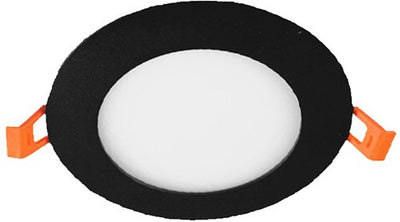 Downlight à panneau LED 9w 3000k incl. driver noir - led2620