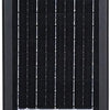 Lampadaire solaire LED 14w 6000k noir + interrupteur crépusculaire - 5014122