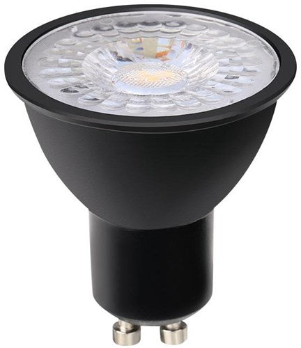 Spot LED gu10 230v 3-35w 60gr noir 2700k dimmable - led0630