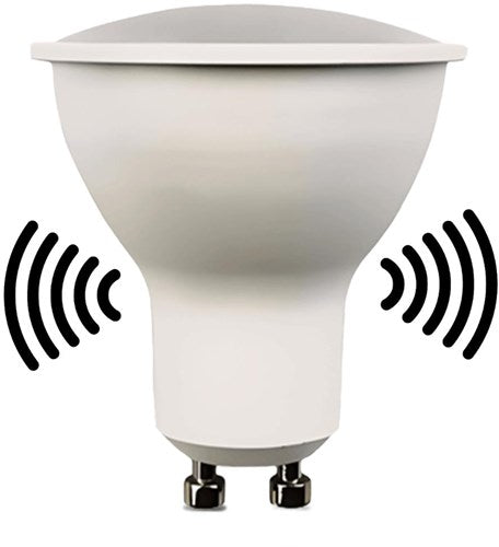 Spot LED gu10 230v 7-75w 120gr blanc 2700k capteur dimmable - led0690