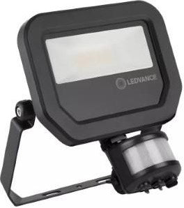Lampe de chantier Ledvance LED 10w 3000k noir + capteur - 5017550
