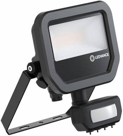Lampe de chantier Ledvance LED 10w 4000k noir + capteur - 5017551