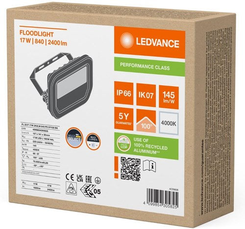 Ledvance Lampe de chantier LED 20w 4000k noir - 5017511