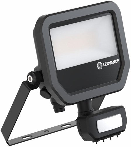 Lampe de chantier Ledvance LED 20w 4000k noir + capteur - 5017561