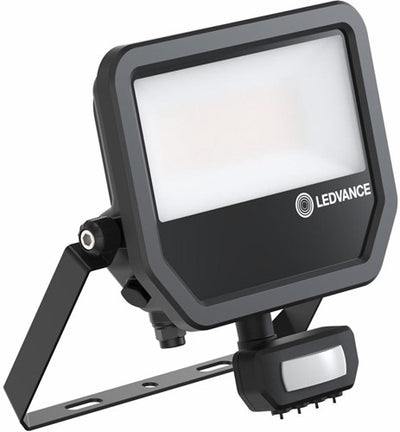 Lampe de chantier Ledvance LED 50w 3000k noir + capteur - 5017580