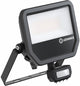 Lampe de chantier Ledvance LED 50w 3000k noir + capteur - 5017580