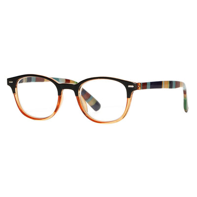 Spectre Spectrum Lunettes de lecture transparente colorée orange 2.50