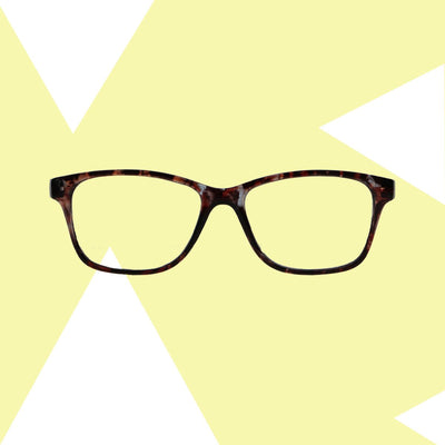 Spectre Spectrum Lunettes de lecture brunes rectangulaires record 1.00