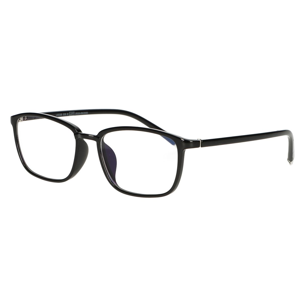 Lunettes d'ordinateur Spectrum noires rectangulaires 1,00
