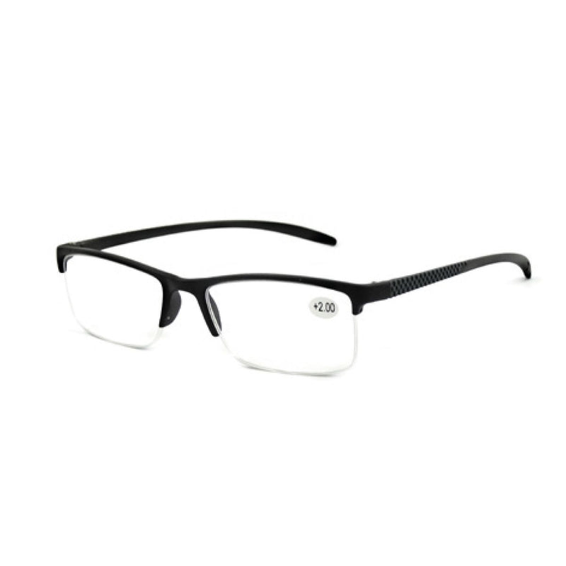 Spectre Spectrum Lunettes de lecture noire à demi-raboteur