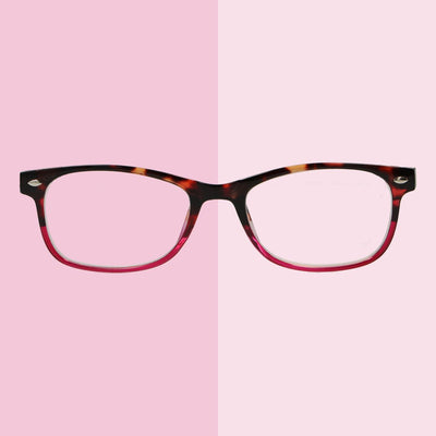 Spectre Spectrum Lunettes de lecture Flame Rose Rectangulaire 1.00