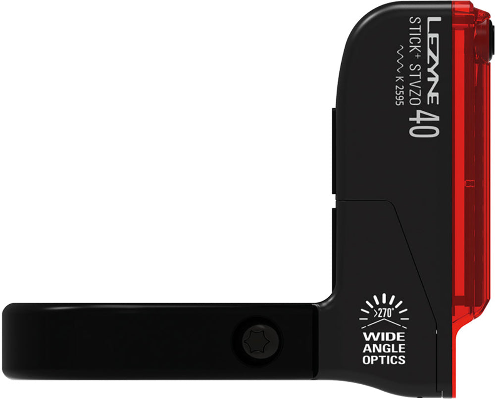 Feu arrière Lezyne stick+ stvzo sc