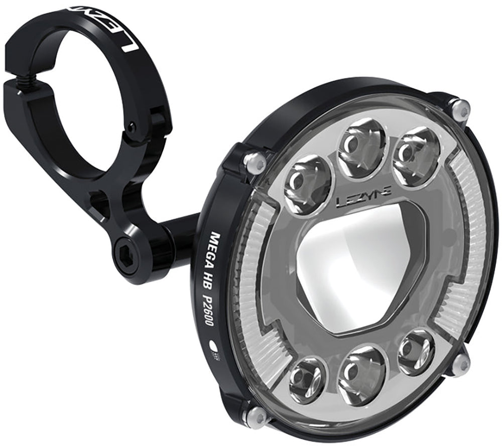 Lezyne mega hb stvzo p2600 kit d'éclairage chargé