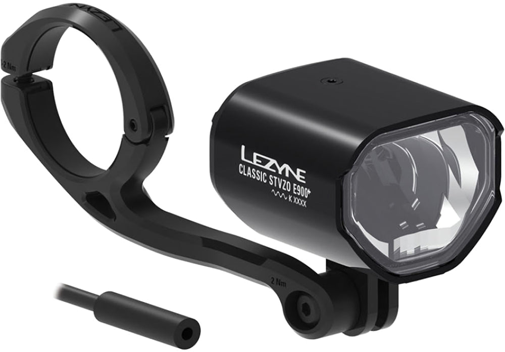 Feu avant Lezyne e-bike classic stvzo e900+