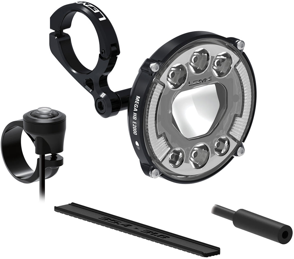 Feu avant Lezyne mega hb stvzo e2000