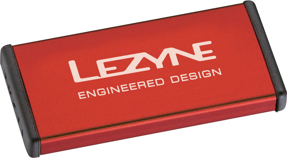 Lezyne kit de réparation métal (6 patchs) rouge