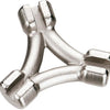 Clé à rayons CNC Lezyne 3,22 3,3 3,45 mm argent