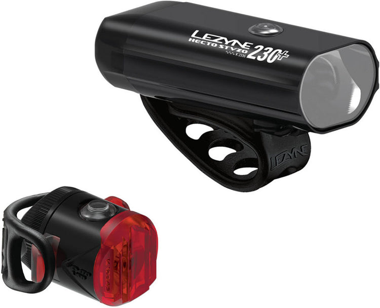 Ensemble d'éclairage Lezyne hecto 230+ femto usb c