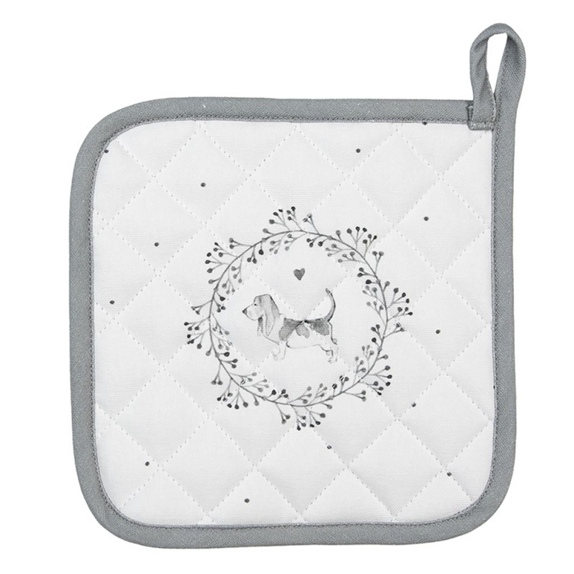 Clayre eef cache-pot chien 20x20cm