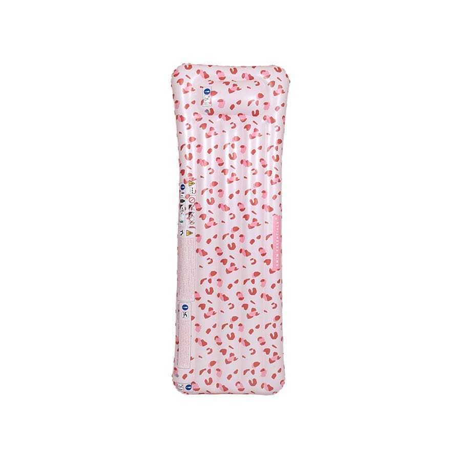 Léopard | Vieux lit d'air de luxe rose