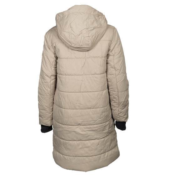 Ligne de vie Howitt Fake Down Parka Ladies Beige Taille xxl