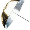 Linkstar Flitsparaplu PUK-84GS Silver Gold 100 cm (réversible)