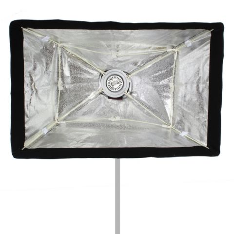 Boîte à lumière pliable Linkstar + nid d'abeille QSSX-6090HC 60x90 cm