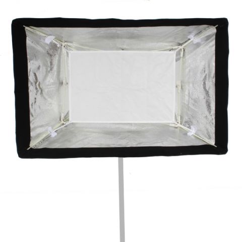 Boîte à lumière pliable Linkstar + nid d'abeille QSSX-6090HC 60x90 cm