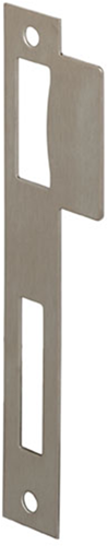 Gâche Lips spu2420r pour serrure jour et nuit | arrondi | acier inoxydable | 166x24mm - 7170373