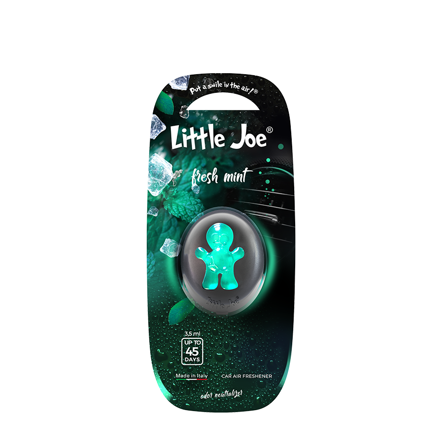 Désodorisant voiture Little Joe à membrane liquide menthe fraîche