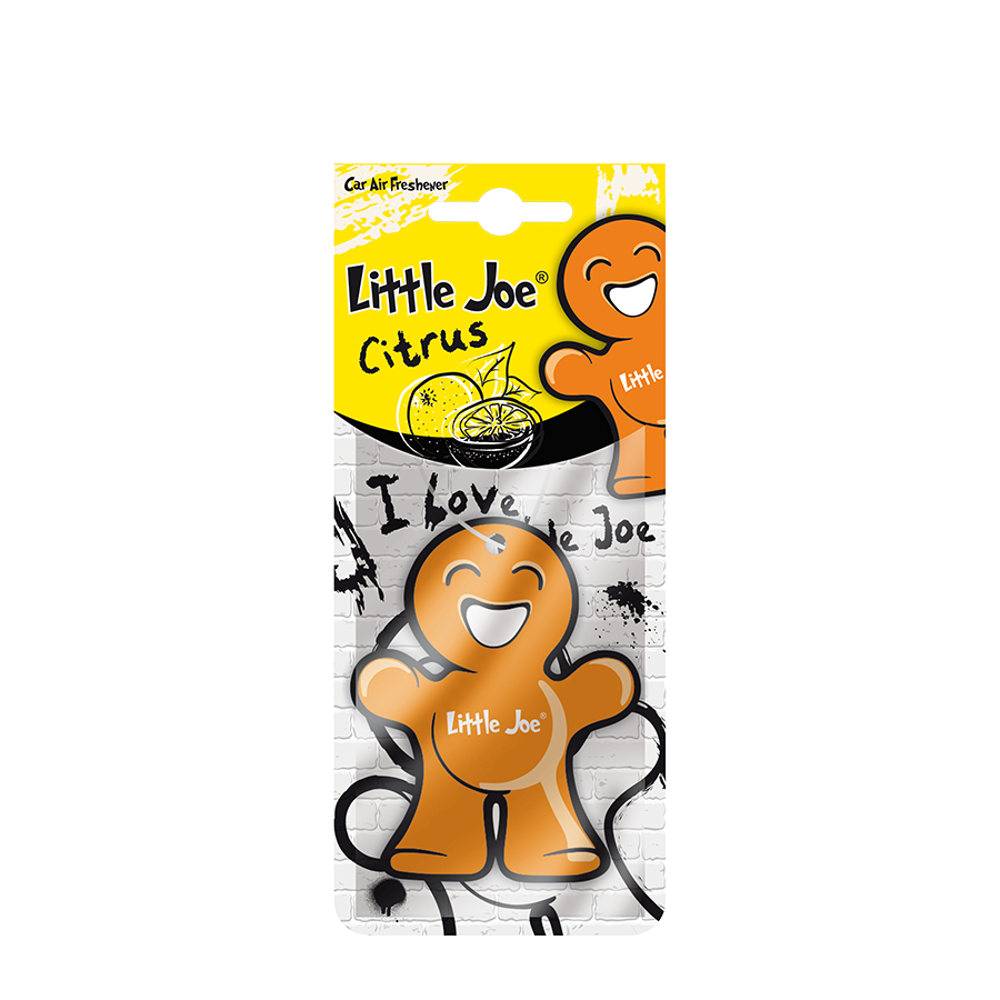 Désodorisant pour voiture Little Joe en papier agrumes