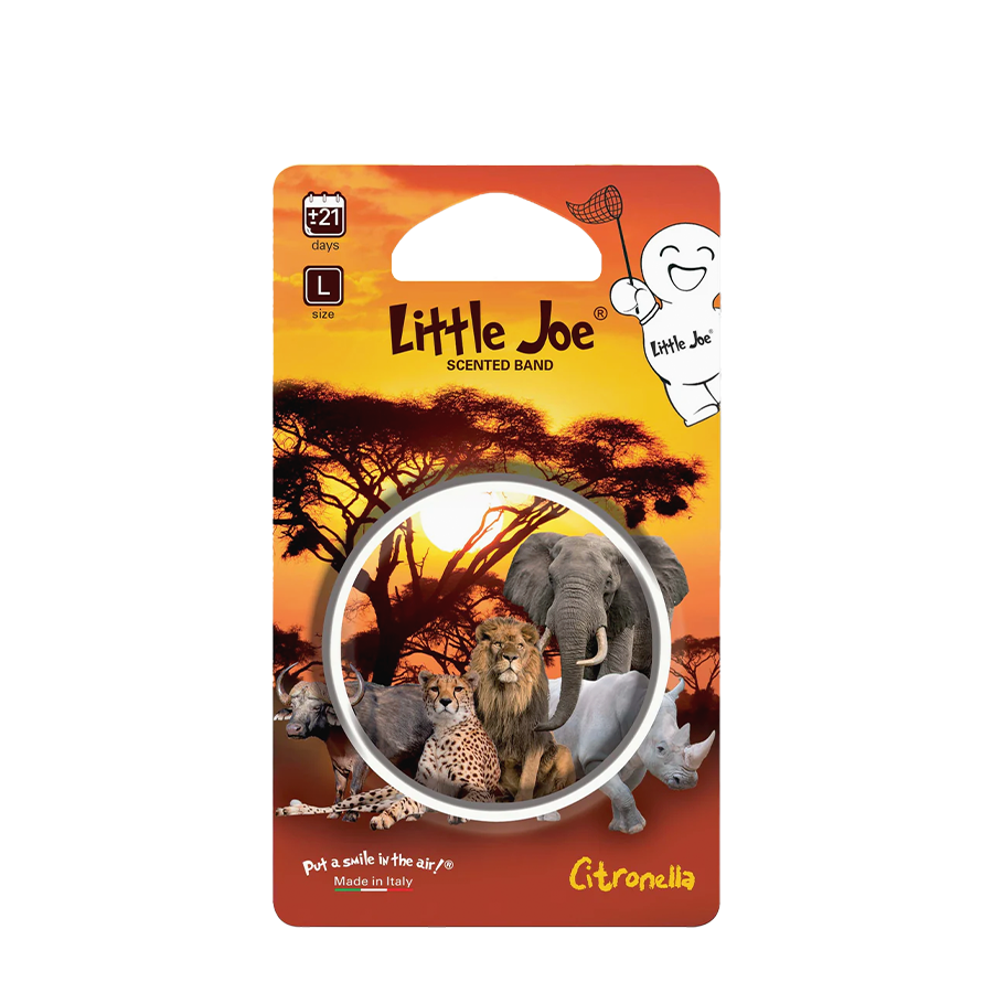 Little Joe bandeau parfumé citronnelle grand blanc