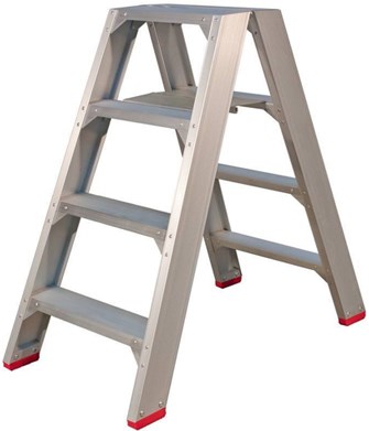 Petit escalier industriel jumbo superpro - 2x4 marches avec support - 4741000204
