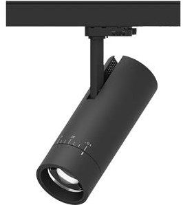 Spot sur rail LED Lival triphasé 29w 3000k noir 15-60gr lival surt - 5050622