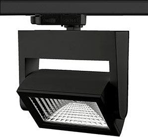 Lival Spot sur rail LED triphasé 33w 3000k noir 90x70° lival nanna large - 5050625