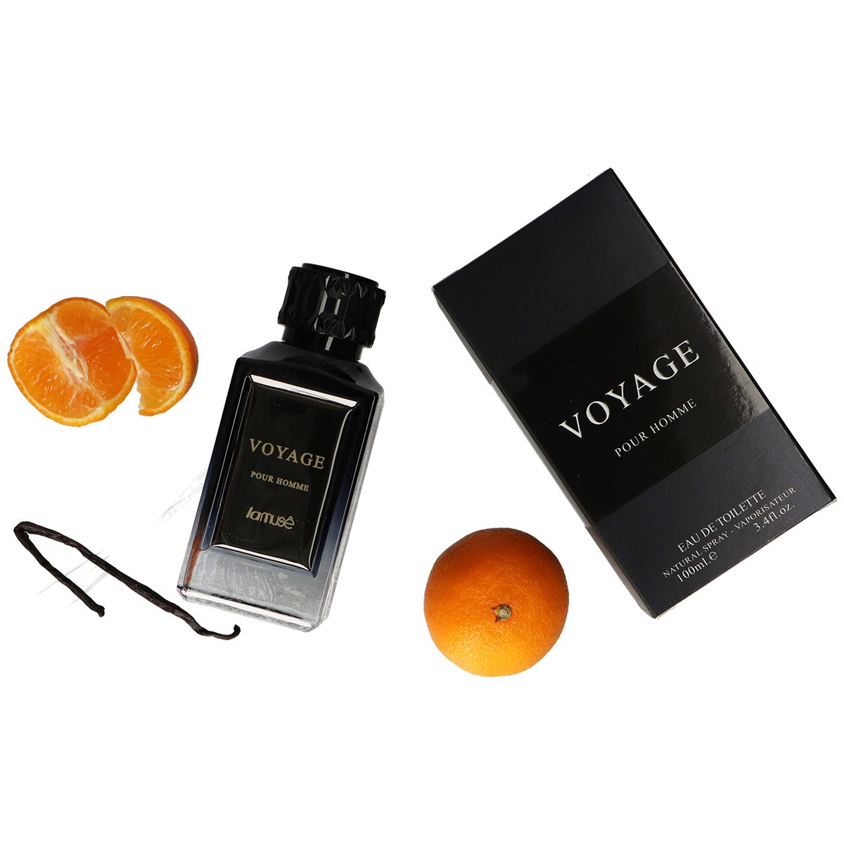 Lamusê Lamuse Eau de Toilette Spray Men Voyage pour homme 100ml