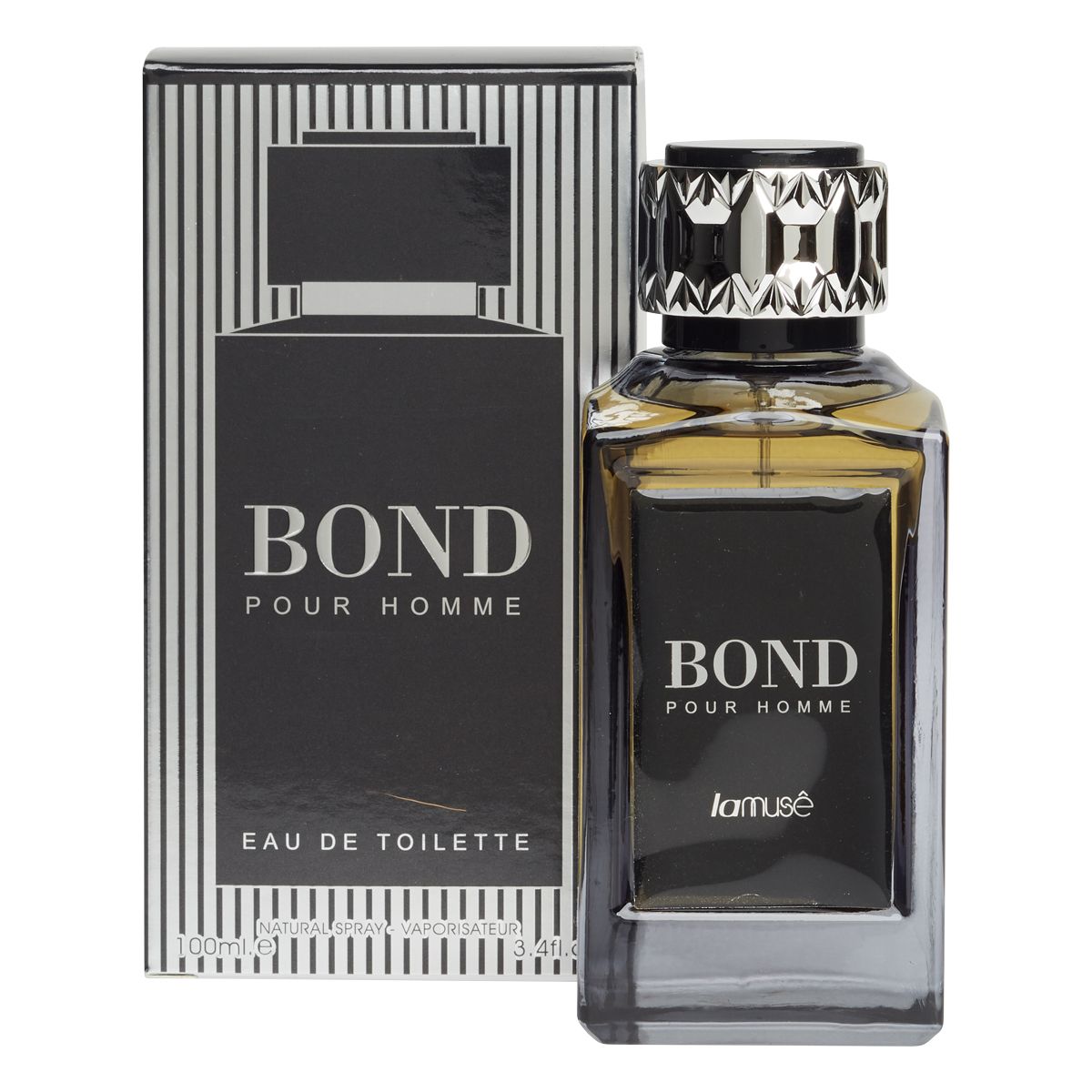 Lamusê Lamuse Eau de Toilette Spray Bond des hommes Verser Homme 100ml