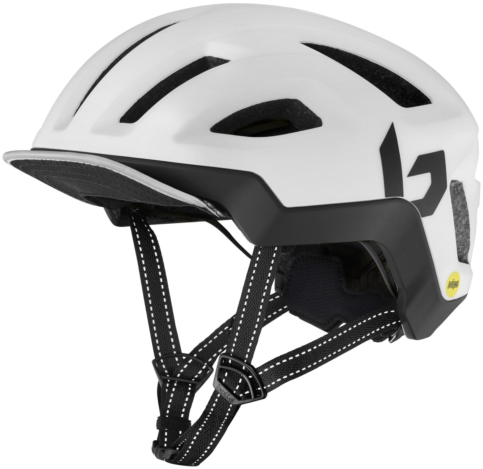 Casque bollé réagir les mips taille m matt blanc