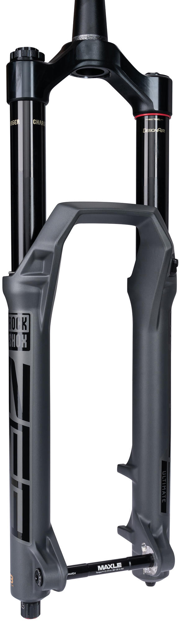 Rockshox Suss.f.Fork RS Zeb Ult. RC2 27,5 boost 180 mm gris