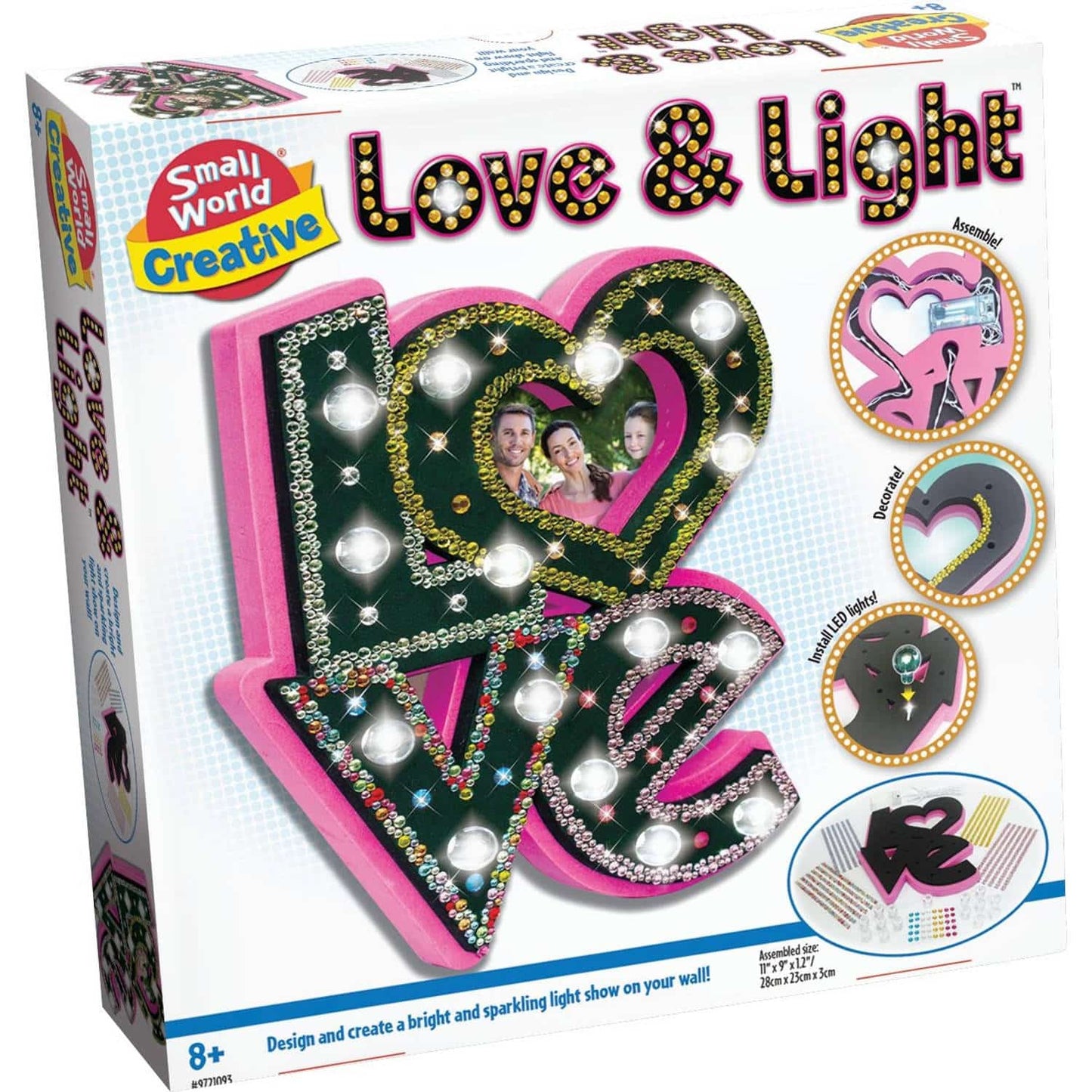 L'amour et la lumière, concevez votre propre spectacle de lumière pour votre mur