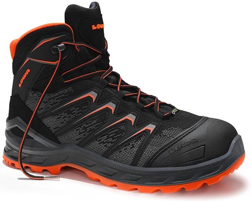 Lowa chaussure de travail larrox work gtx mid 5460 s3 | noir | taille 41 - 00.159.002.41