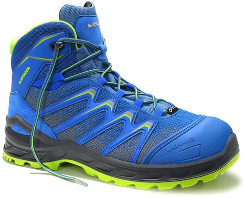 Lowa chaussure de travail larrox work gtx mid 5466 s3 | bleu | taille 44 - 00.159.004.44