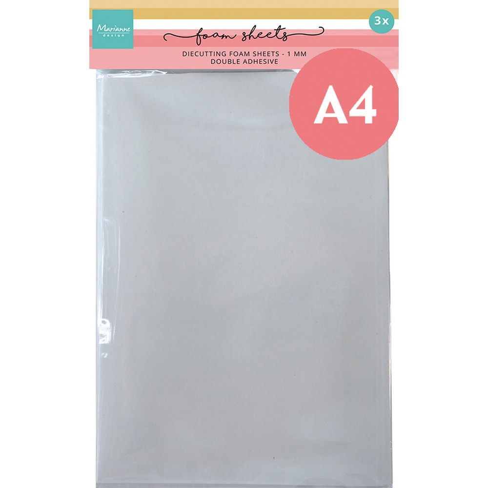 Marianne design • feuilles de mousse a4 blanc 1mm